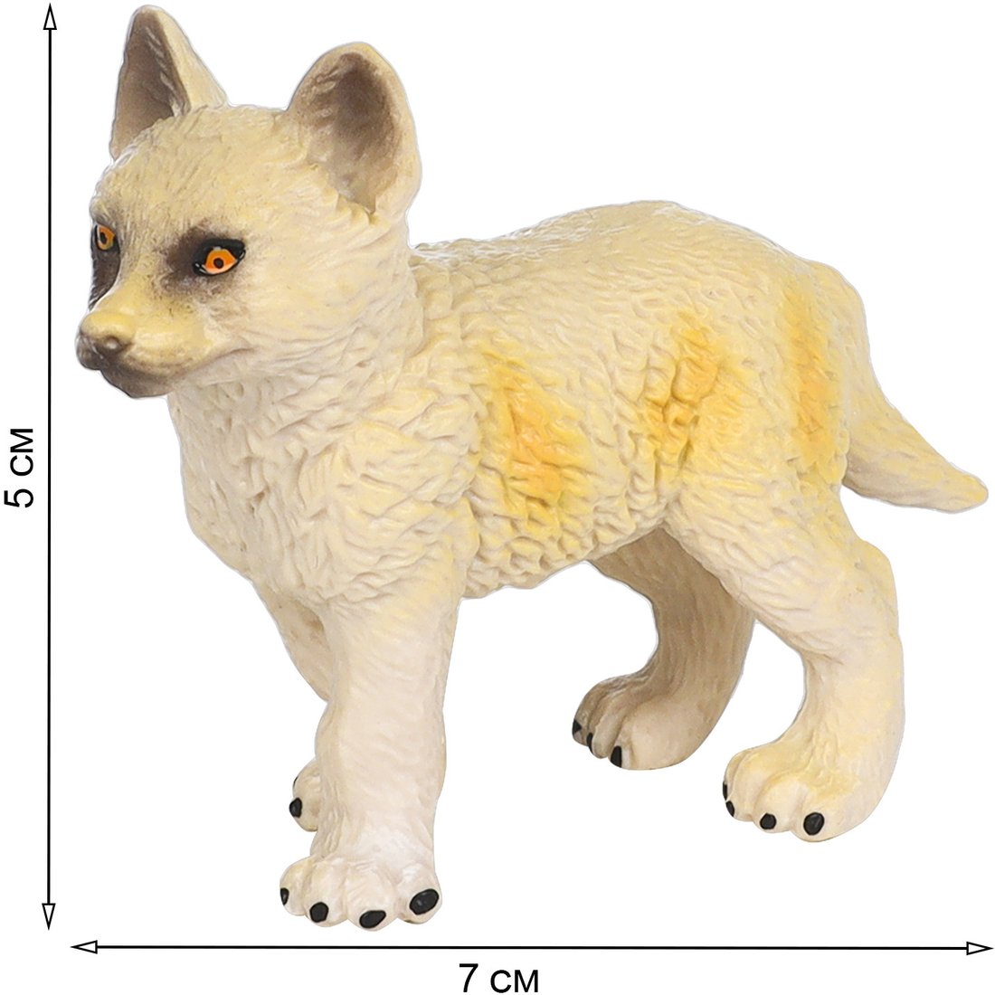 Набор фигурок Masai Mara Мир диких животных. Семья полярных волков MM211-214