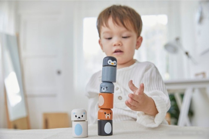 Конструктор/игрушка-конструктор Plan Toys Животные арктики 5484