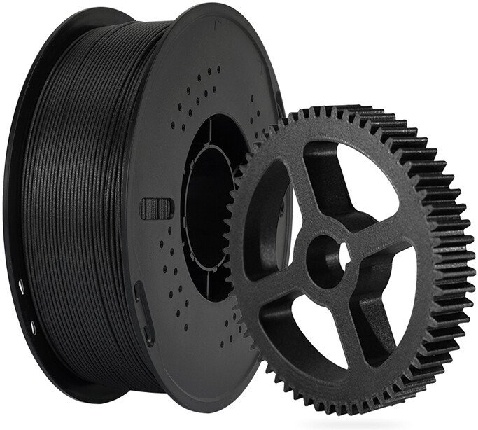 Филамент Kingroon PETG Carbon Fiber 1.75мм HC218 (1кг, черный)