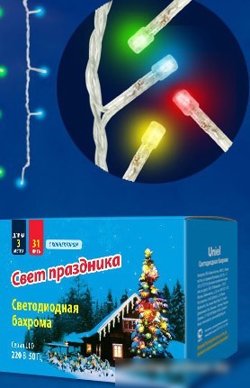 Бахрома Uniel ULD-B3010-200/DTA Multi