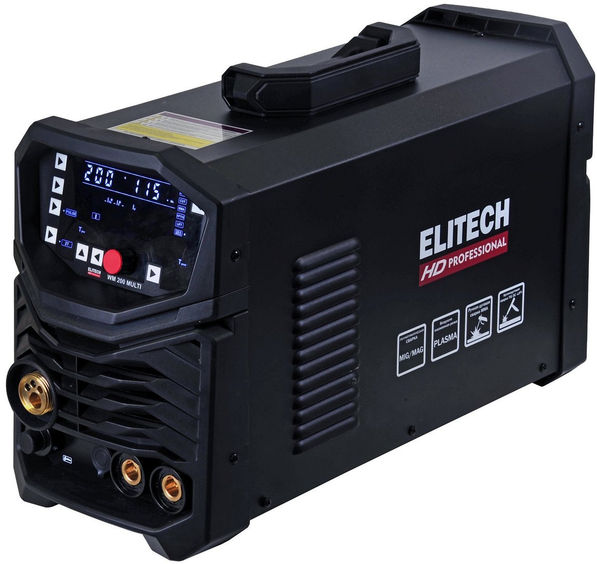 Сварочный инвертор ELITECH WM 200 Multi