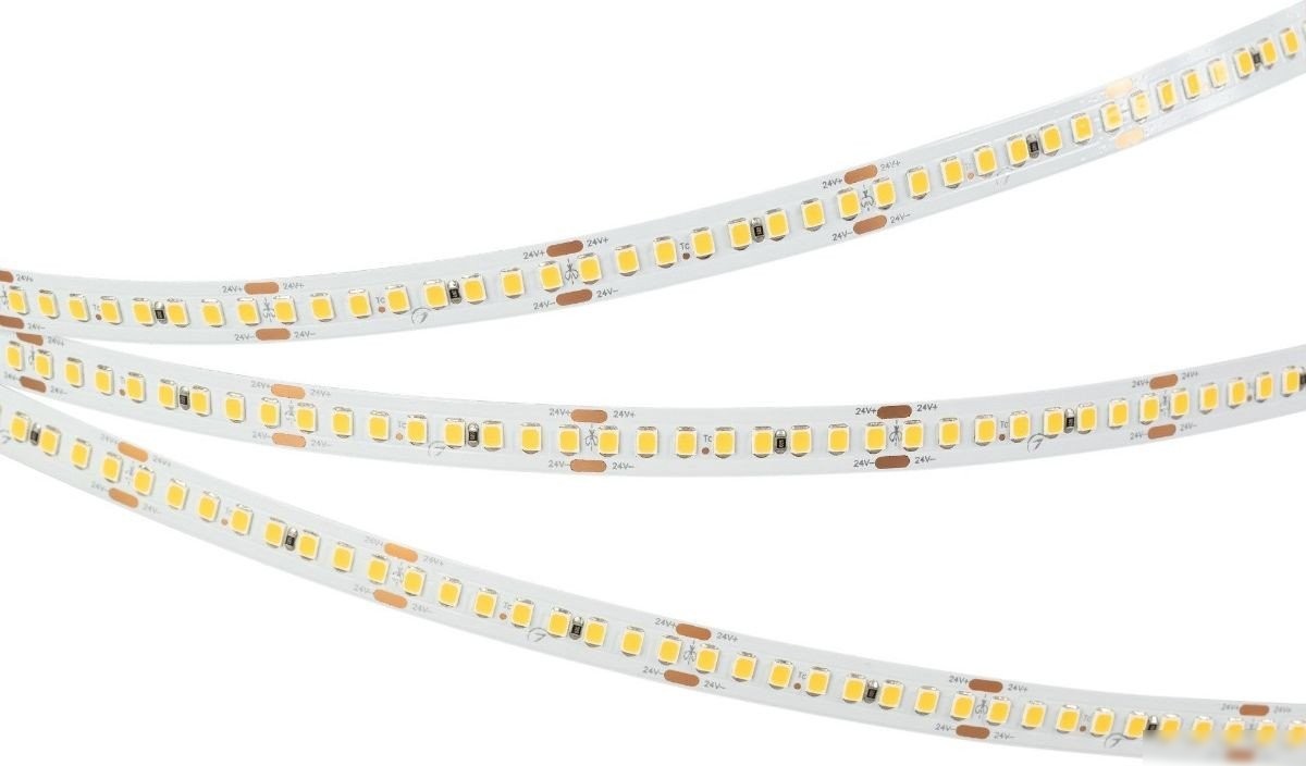 Светодиодная лента Arlight 17.6W/m 192LED/m 2835SMD дневной белый 5M RT-A192-10mm 24V Day5000 038743
