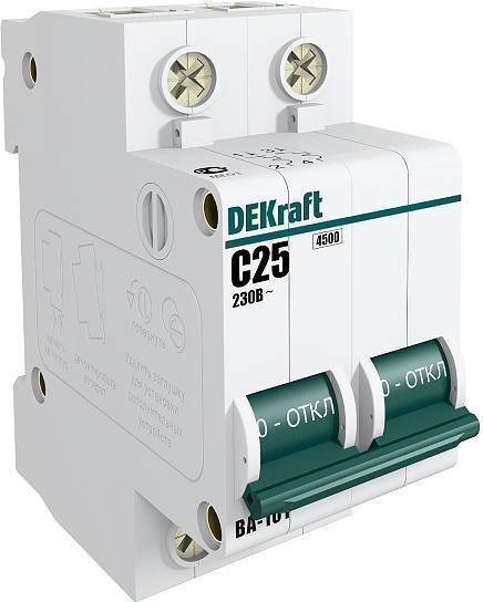 Выключатель автоматический Schneider Electric DEKraft 11063DEK