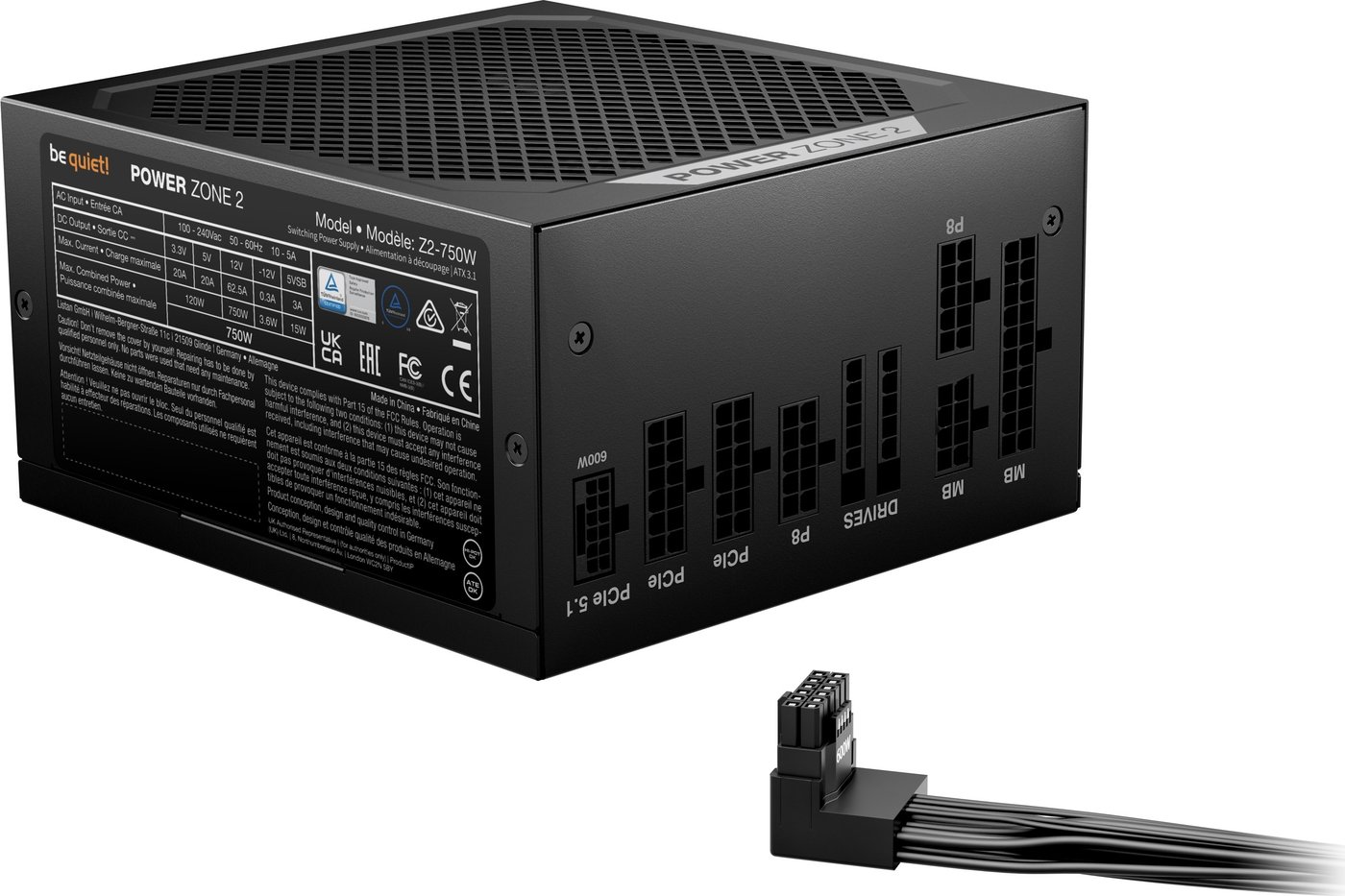 Блок питания be quiet! Power Zone 2 750W