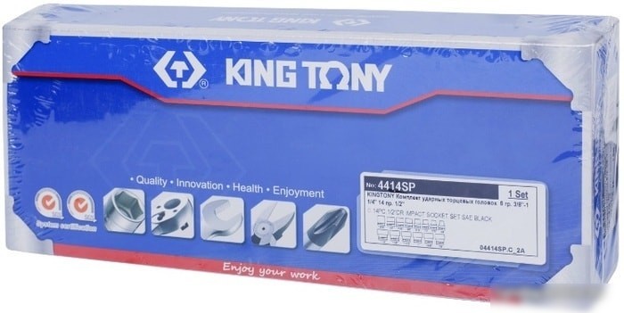 Набор головок слесарных King Tony 4414SP