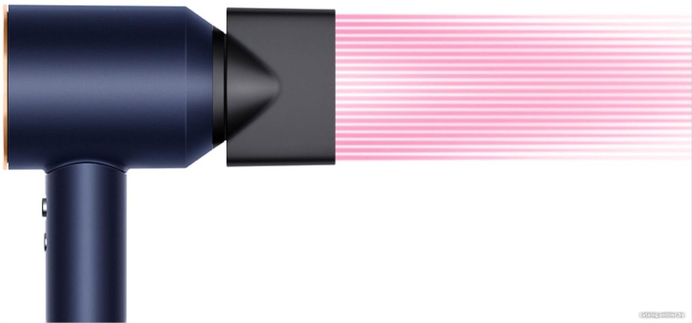 Фен Dyson HD15 Supersonic (с переходником на евровилку, берлинская лазурь/медный)