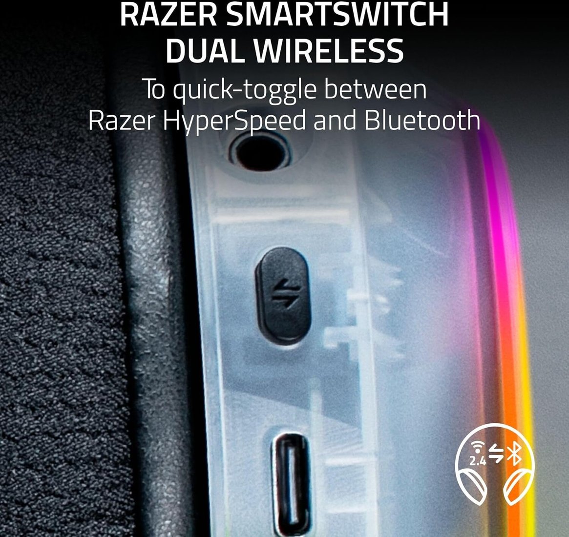Наушники Razer Barracuda X Chroma (прозрачный)