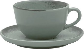Чашка с блюдцем Oxford Flat Shape Pacifico 136497 AO04-1C07