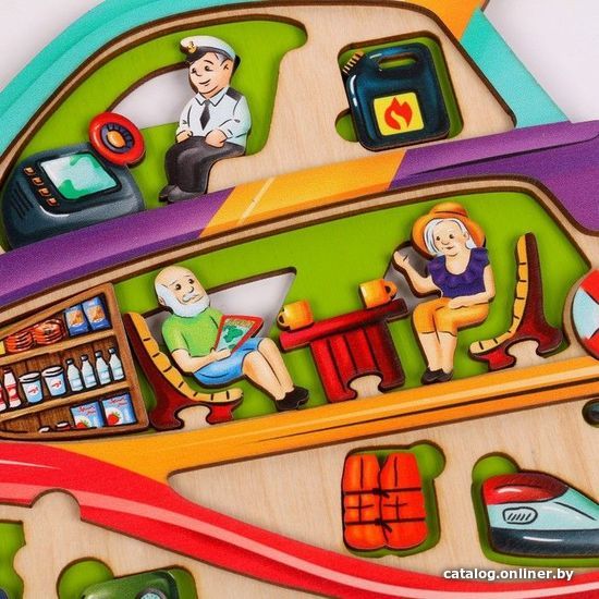 Развивающая игра Smile Decor Морской круиз П1026