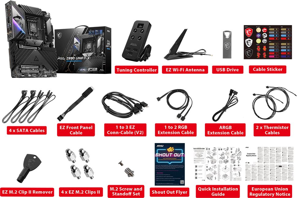 Материнская плата MSI MEG Z890 Unify-X