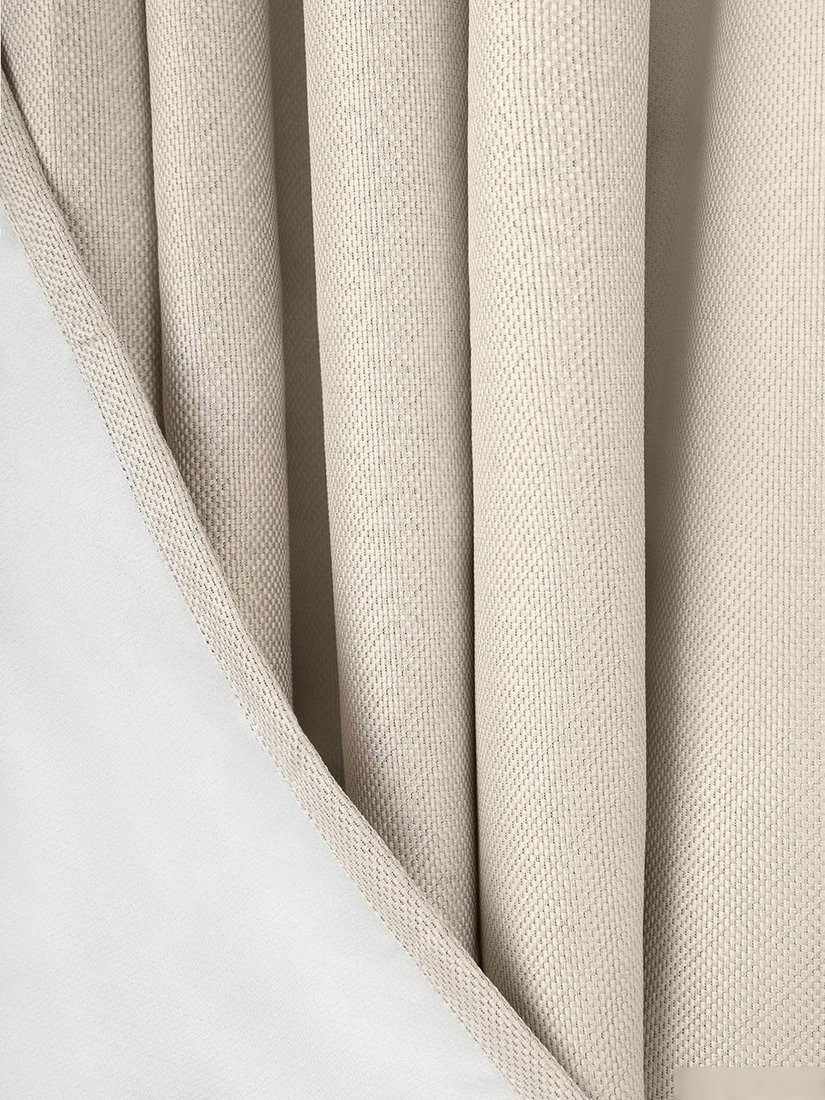 Комплект штор Soft Lines Рогожка димаут 2226-2 (180x250, молочный)