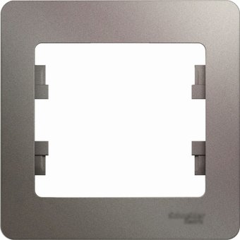 Рамка Systeme Electric Glossa GSL001201 (платина)