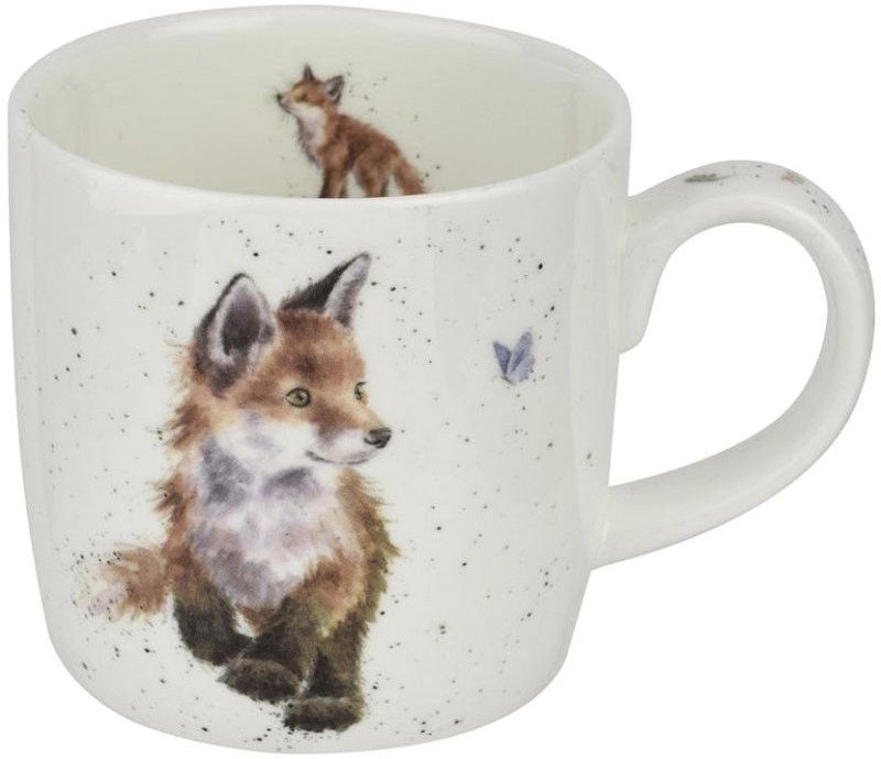 Кружка Royal Worcester Забавная фауна Рожденный диким лисом RWC MMOS5629-XT-1