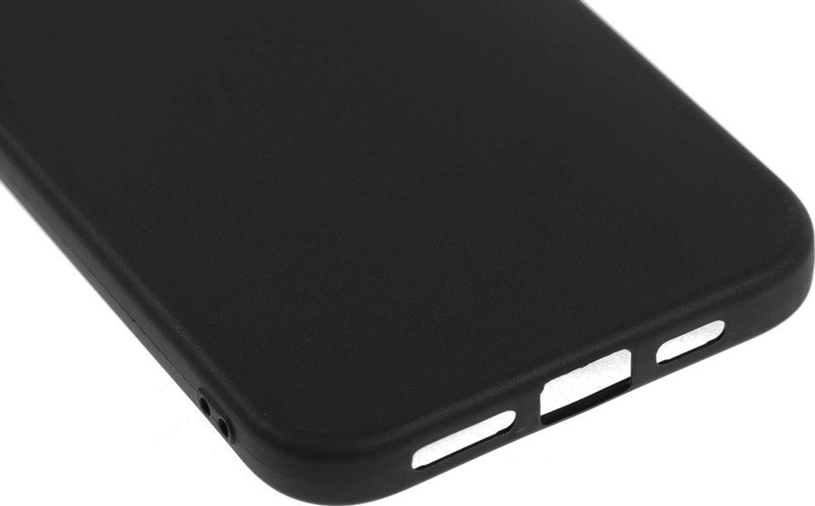 Чехол для телефона BoraSCO Silicone Case для Apple iPhone 15 Plus 72414 (черный)