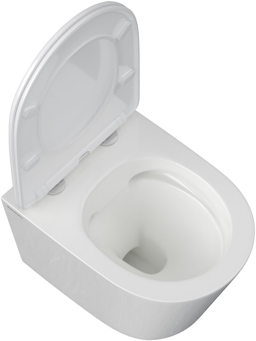 Унитаз подвесной Berges Wasserhaus Vita Rimless 043381 (с сиденьем)