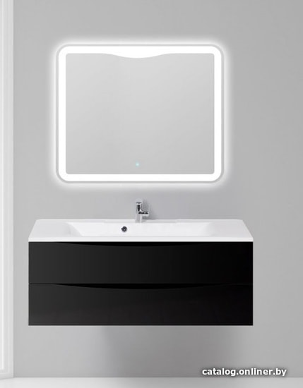 BelBagno Тумба под умывальник Marino-1200-2C-SO-NL-P (nero laccato lucid)