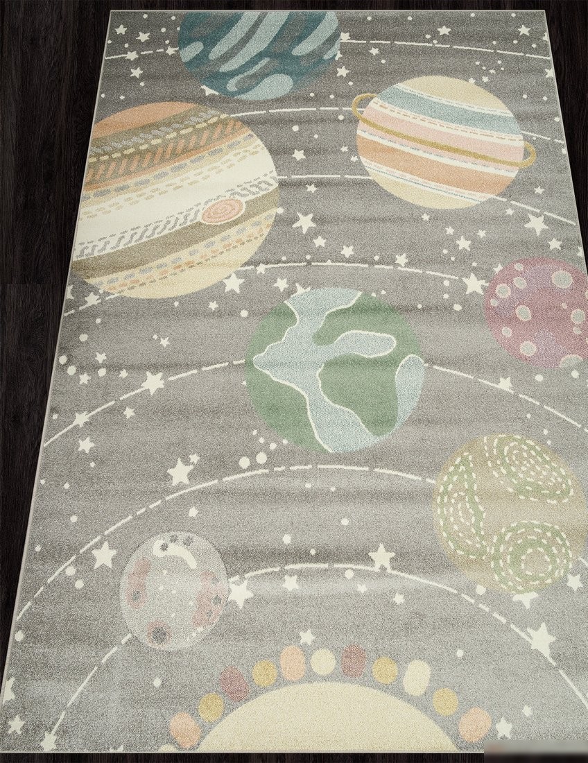Ковер для жилой комнаты Merinos Izumrud C209-STAN-LIGHT GRAY (2.4х3.4)