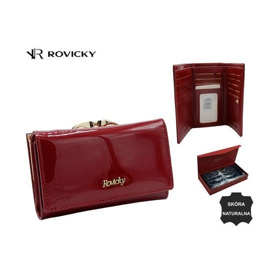 Кошелек Cedar Rovicky 8810-SBRN (красный)