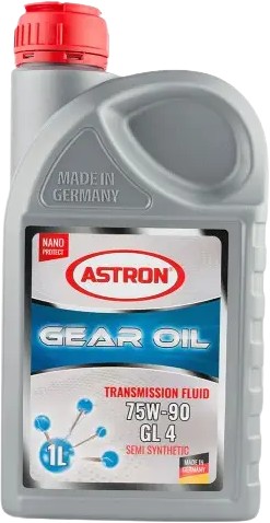Трансмиссионное масло Astron Semi Synthetic 75W-90 GL 4? 1л