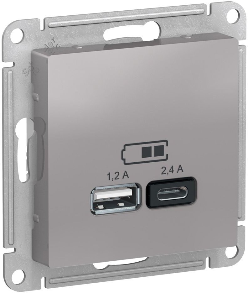 Розетка USB Systeme Electric AtlasDesign ATN000339