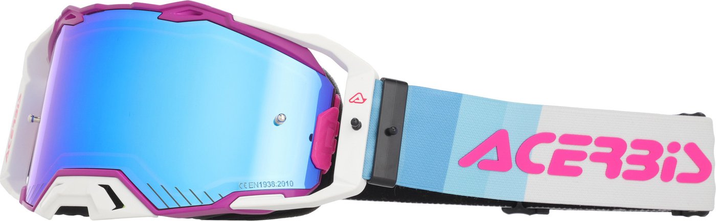 Мотошлем Acerbis Vulcan Mirror 0027508.385 (фиолетовый/белый)