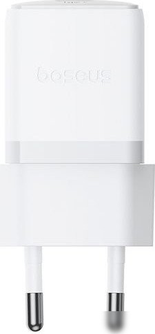 Сетевое зарядное Baseus Palm Fast Charger 1C 30W EU P10111605213-00 (белый) + брендированный брелок Baseus