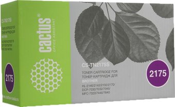 Картридж CACTUS CS-TN2175S (аналог Brother TN-2175)