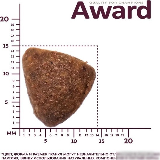 Сухой корм для собак Award Adult Hypo для всех пород с белой рыбой с добавлением брокколи, сельдерея и семян льна 2 кг