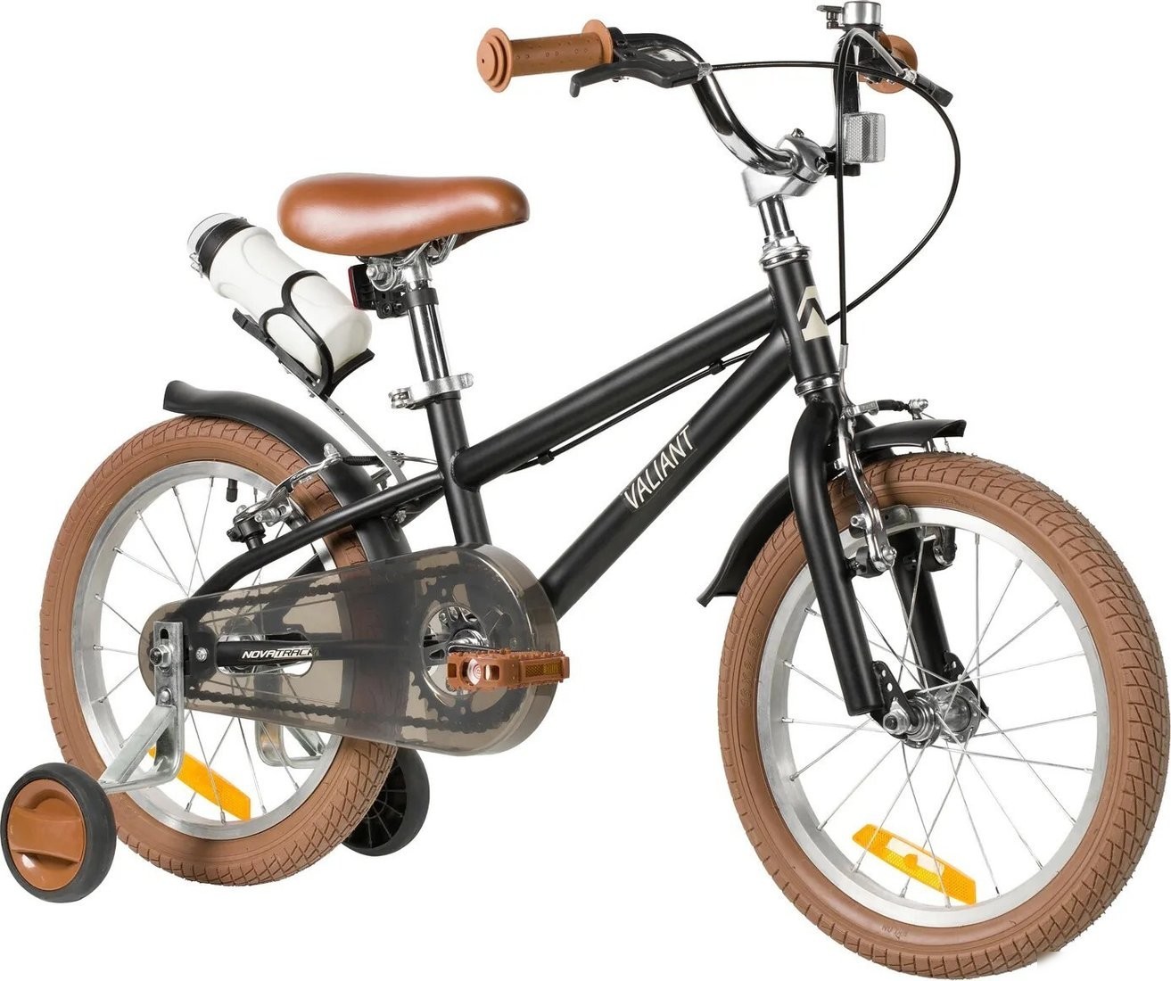 Детский велосипед Novatrack Valiant 18 183VALIANT.BK6 (черный)