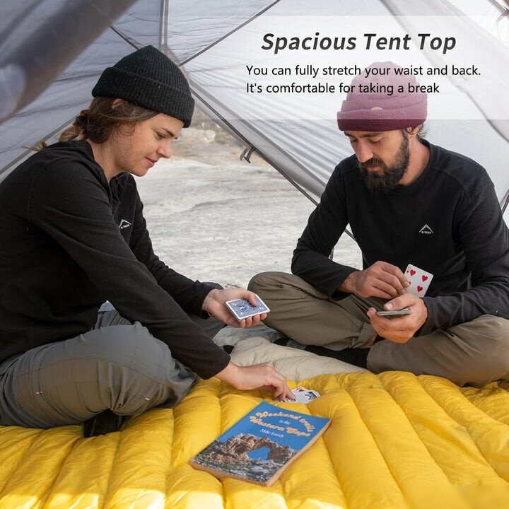 Треккинговая палатка Naturehike Mongar Ultralight 2 210T (зеленый)