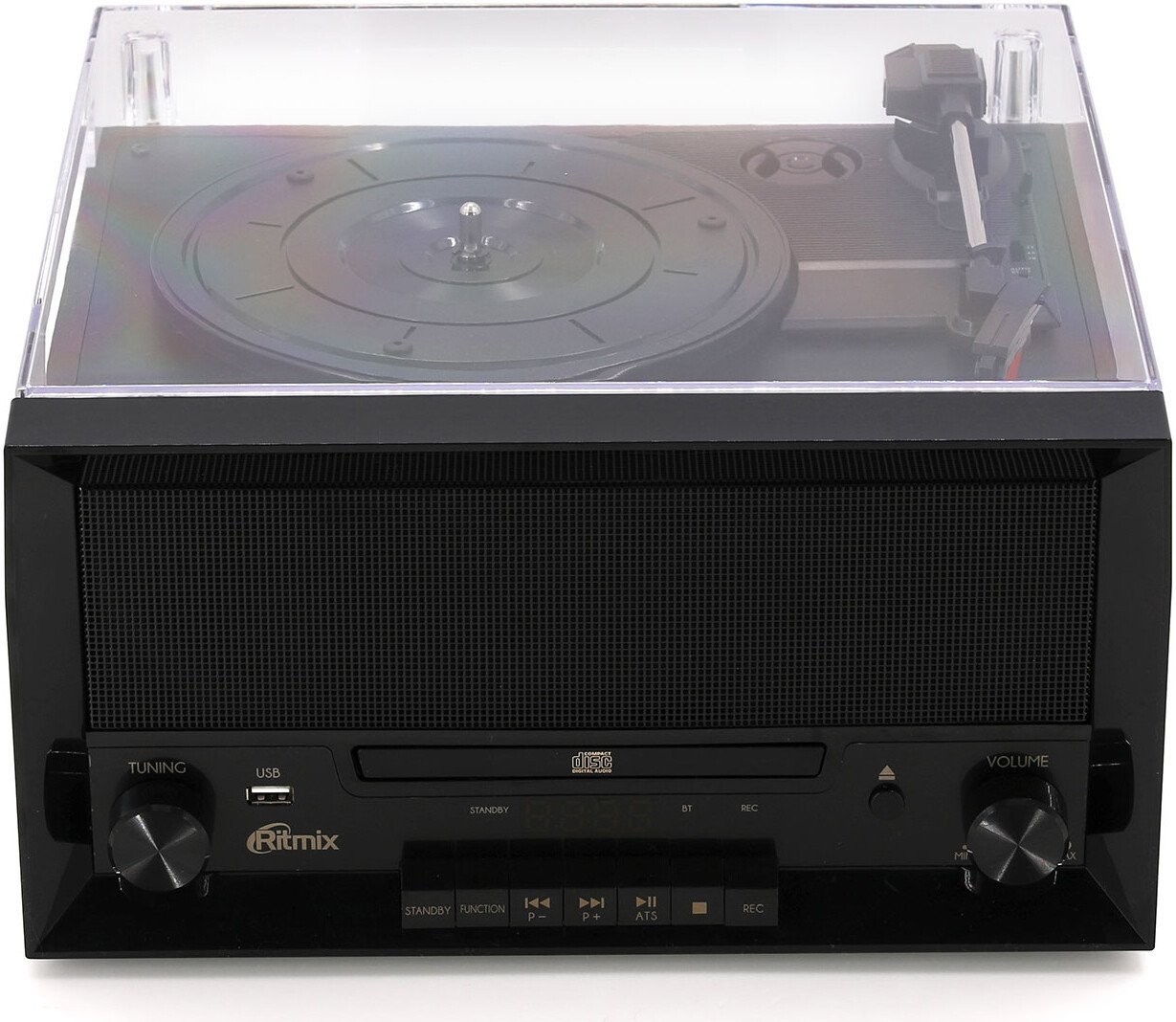 Многофункциональный аудиоцентр Ritmix LP-400B (черный)