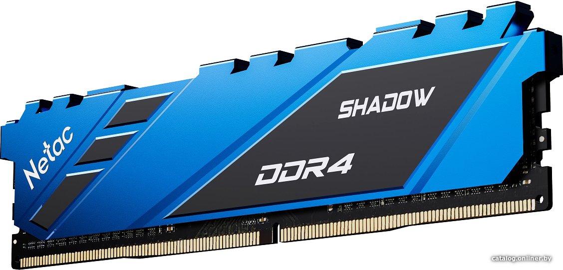 Оперативная память Netac Shadow 8ГБ DDR4 2666МГц NTSDD4P26SP-08B