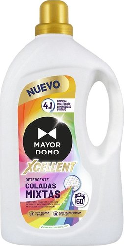 Гель для стирки Mayordomo Эффективная смешанная стирка 4 в 1 (3 л)