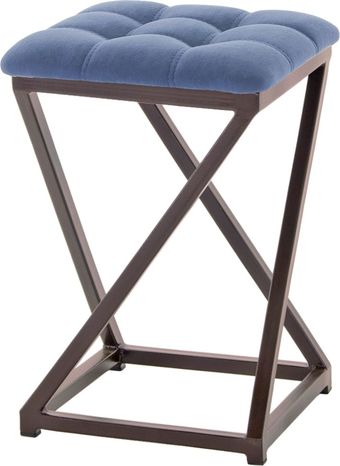 Табурет AMC Comfort 8К2.12 (кожзам, белый/коричневый)