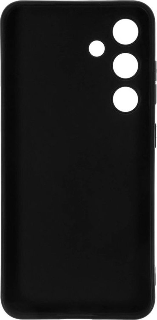 Чехол для телефона BoraSCO Silicone Case для Samsung Galaxy S24+ 72954 (черный)