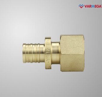 Фитинг Varmega Муфта латунная Slide-fit с внутренней резьбой 32х1 VM51319