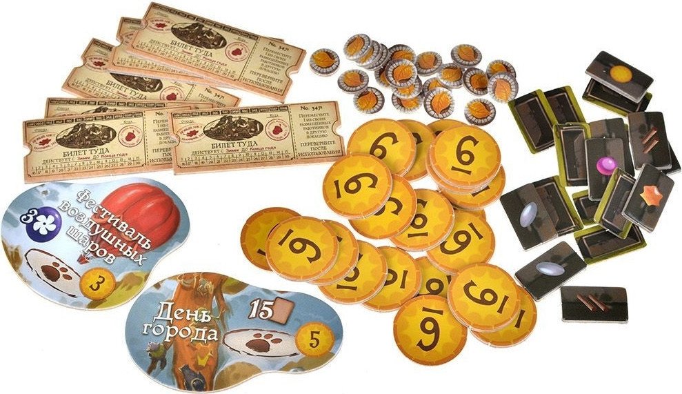 Настольная игра Мир Хобби Эверделл: Лесной экспресс