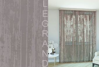 Тюль Legrand Дождь 2x2.6 м (брусничка)