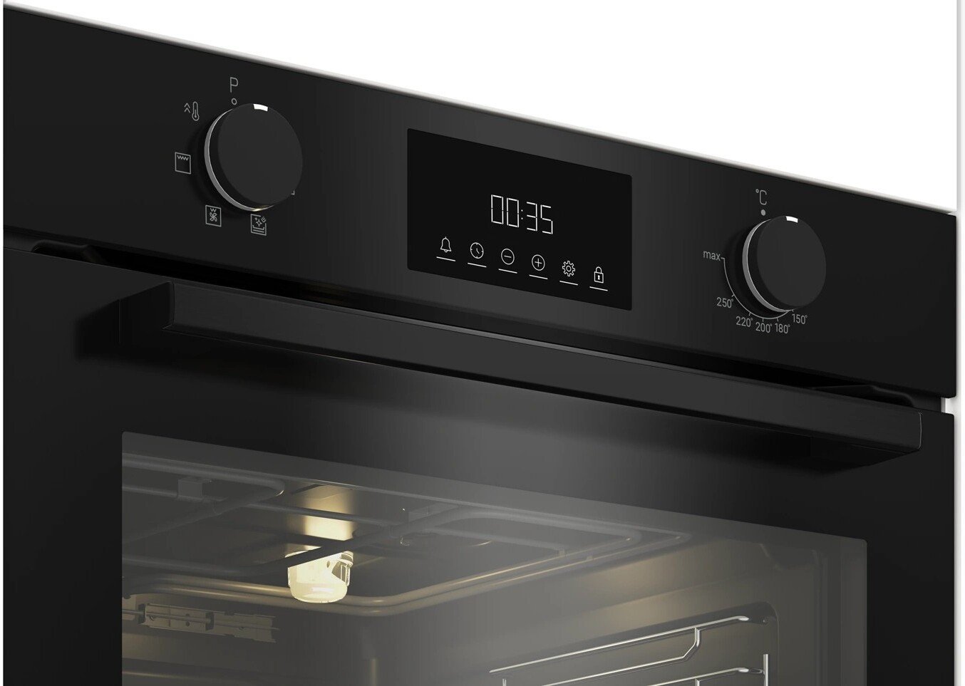 Электрический духовой шкаф Indesit IBFTE 2434 BL
