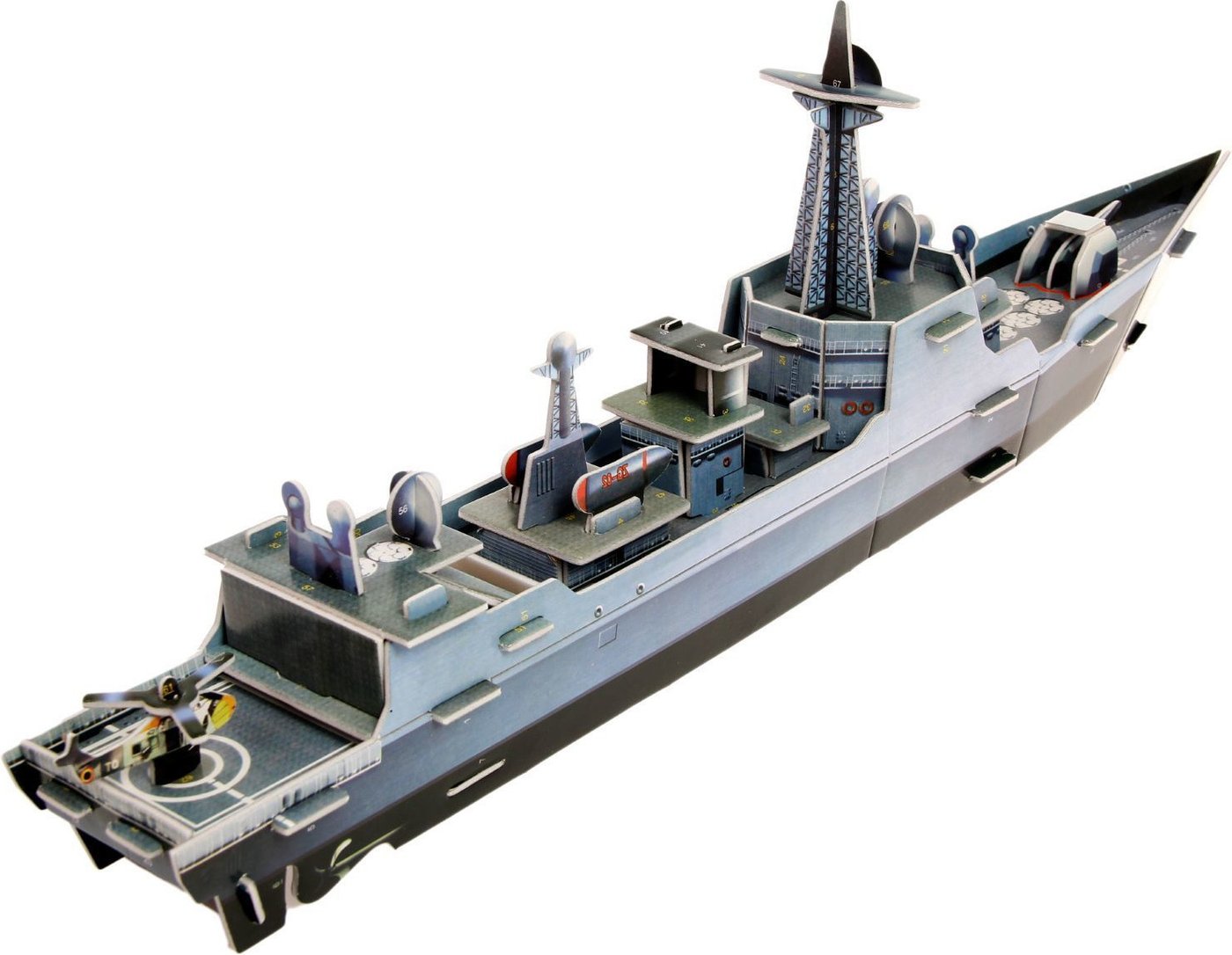 Конструктор Sima-Land 3D Военный корабль XY-210 124378