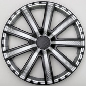 Набор колпаков на диски Star Круиз черный глянец 15" (4 шт)