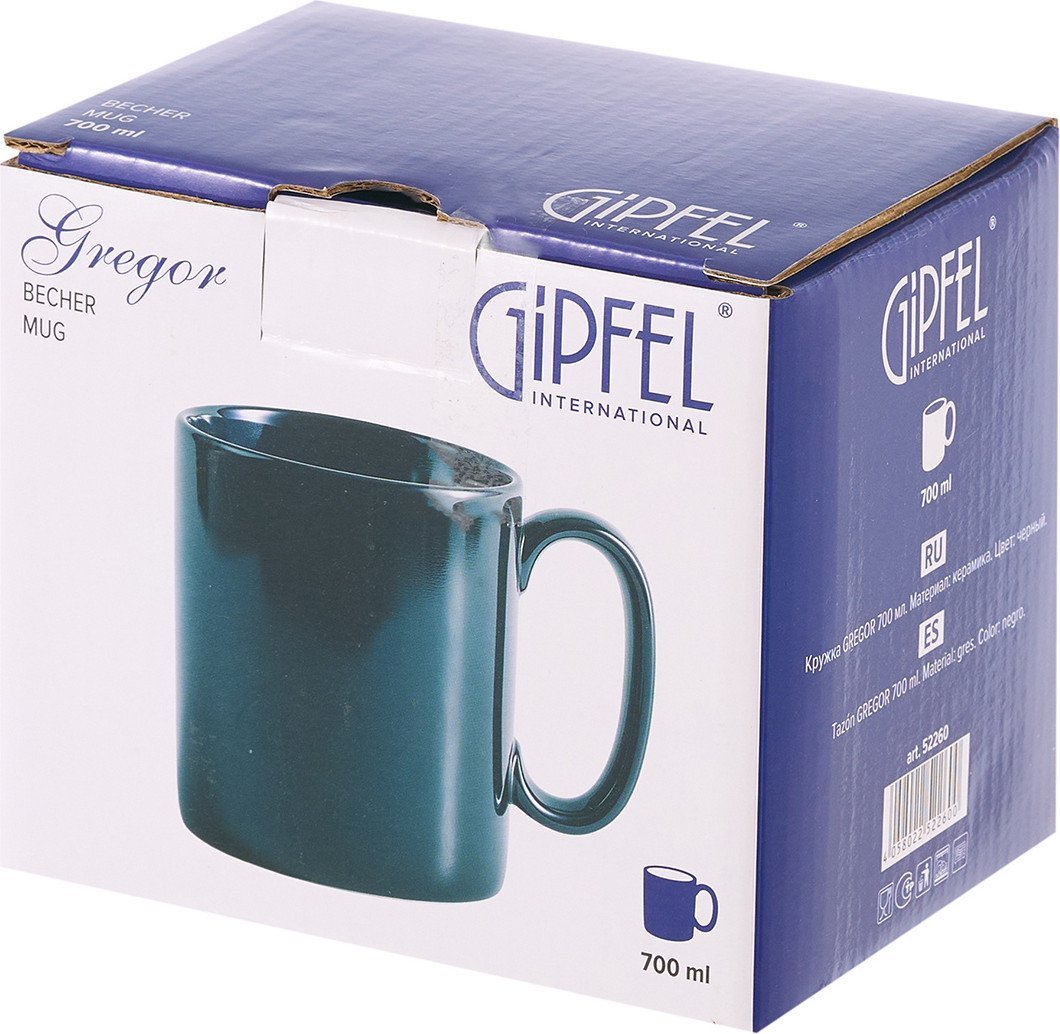Кружка Gipfel Gregor 52260 (черный)