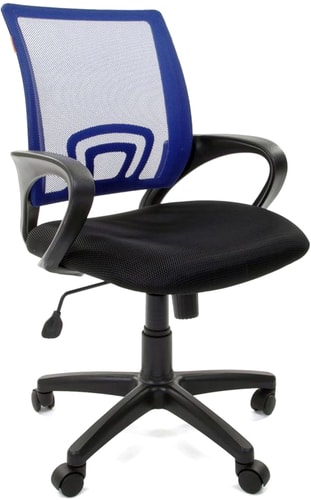 Кресло Divan Chairman 696 black TW-05 (синий)