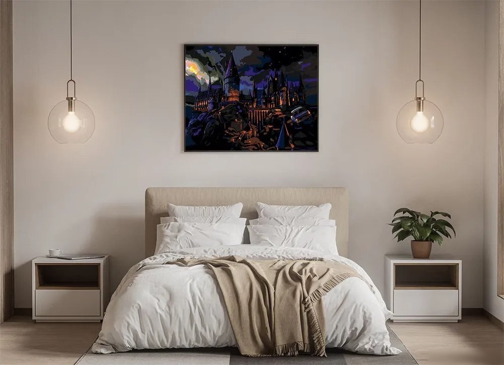 Картина по номерам PaintLine Гарри Поттер. Замок Хогвартс PL-00270