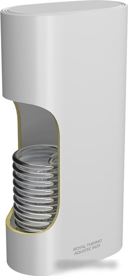 Бойлер косвенного нагрева с ТЭНом Royal Thermo Aquatec Inox-F RTWX-F 100