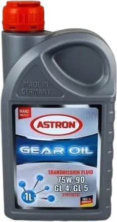 Трансмиссионное масло Astron Synthetic 75W-90 GL5/ GL4? 1л