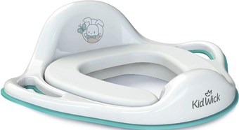 Детская накладка на унитаз Kidwick Шарк KW130100 (белый/бирюзовый)