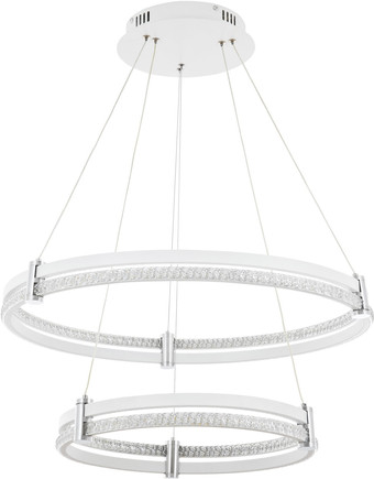 Подвесная люстра LED4U 8620-600-400 WT
