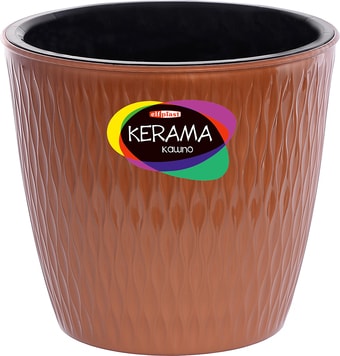 Кашпо Эльфпласт Kerama 496 4.6 л (бронза)