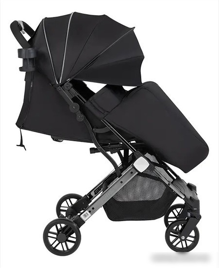Коляска прогулочная «книга» Farfello Comfy Go Comfort CG-301 (абсолютно черный)